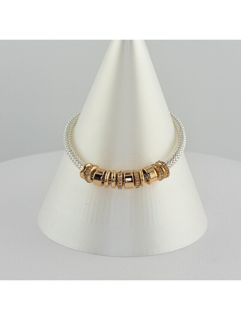 Bomb Party Single Stack Bracelet - on Silver Plating #148